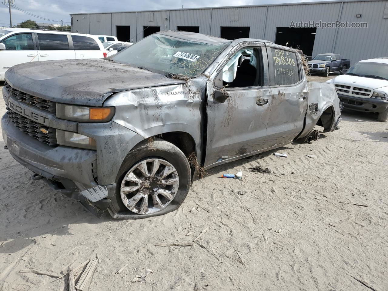 2019 Chevrolet Silverado C1500 Custom Charcoal vin: 1GCPWBEH5KZ233104