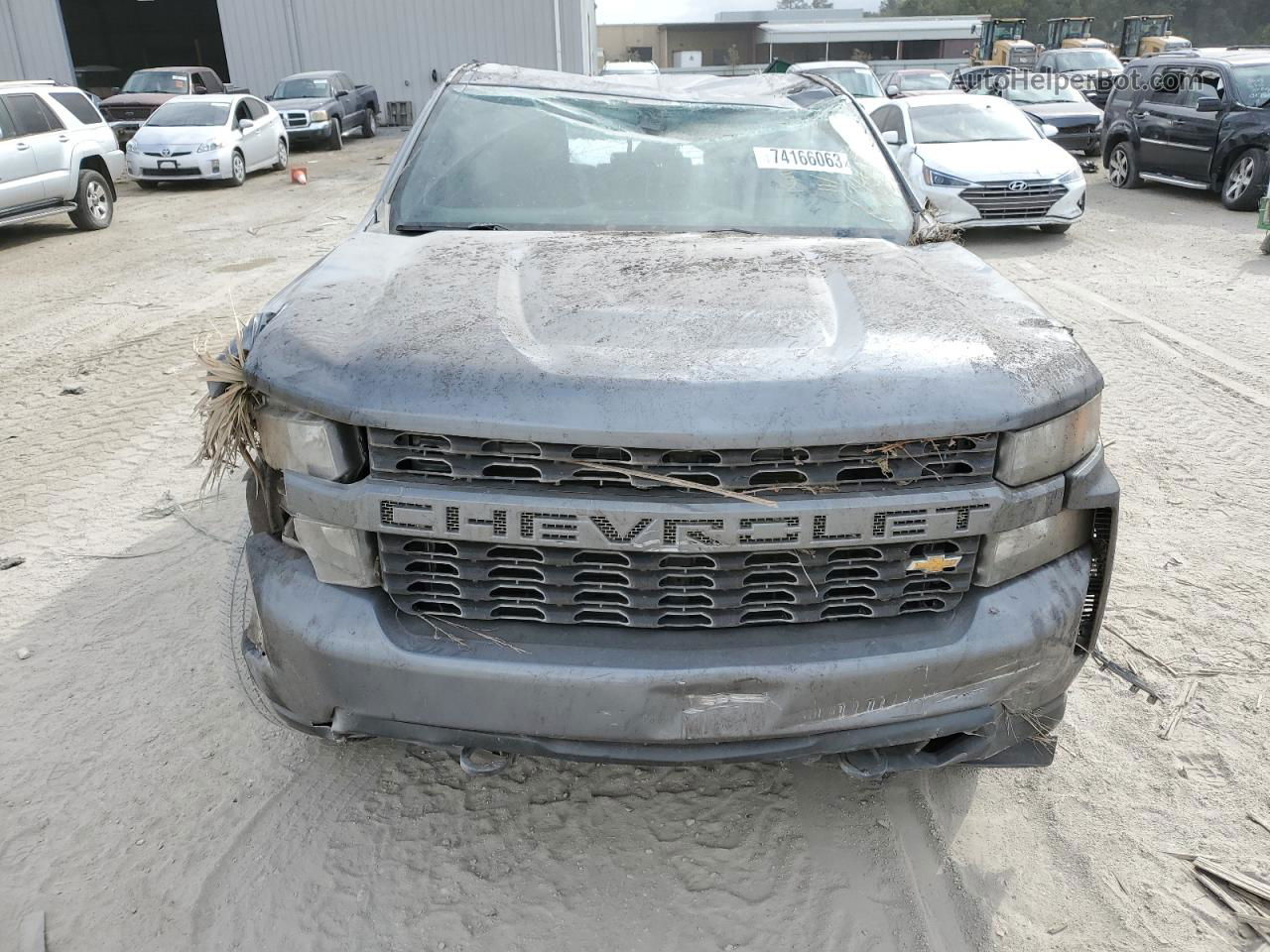 2019 Chevrolet Silverado C1500 Custom Charcoal vin: 1GCPWBEH5KZ233104