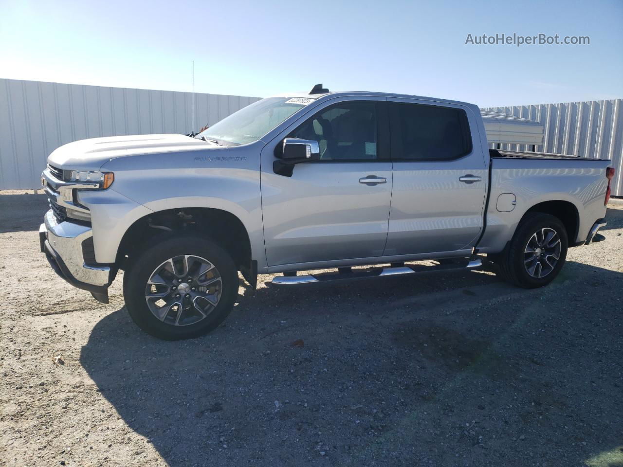 2019 Chevrolet Silverado C1500 Lt Silver vin: 1GCPWCED0KZ130580