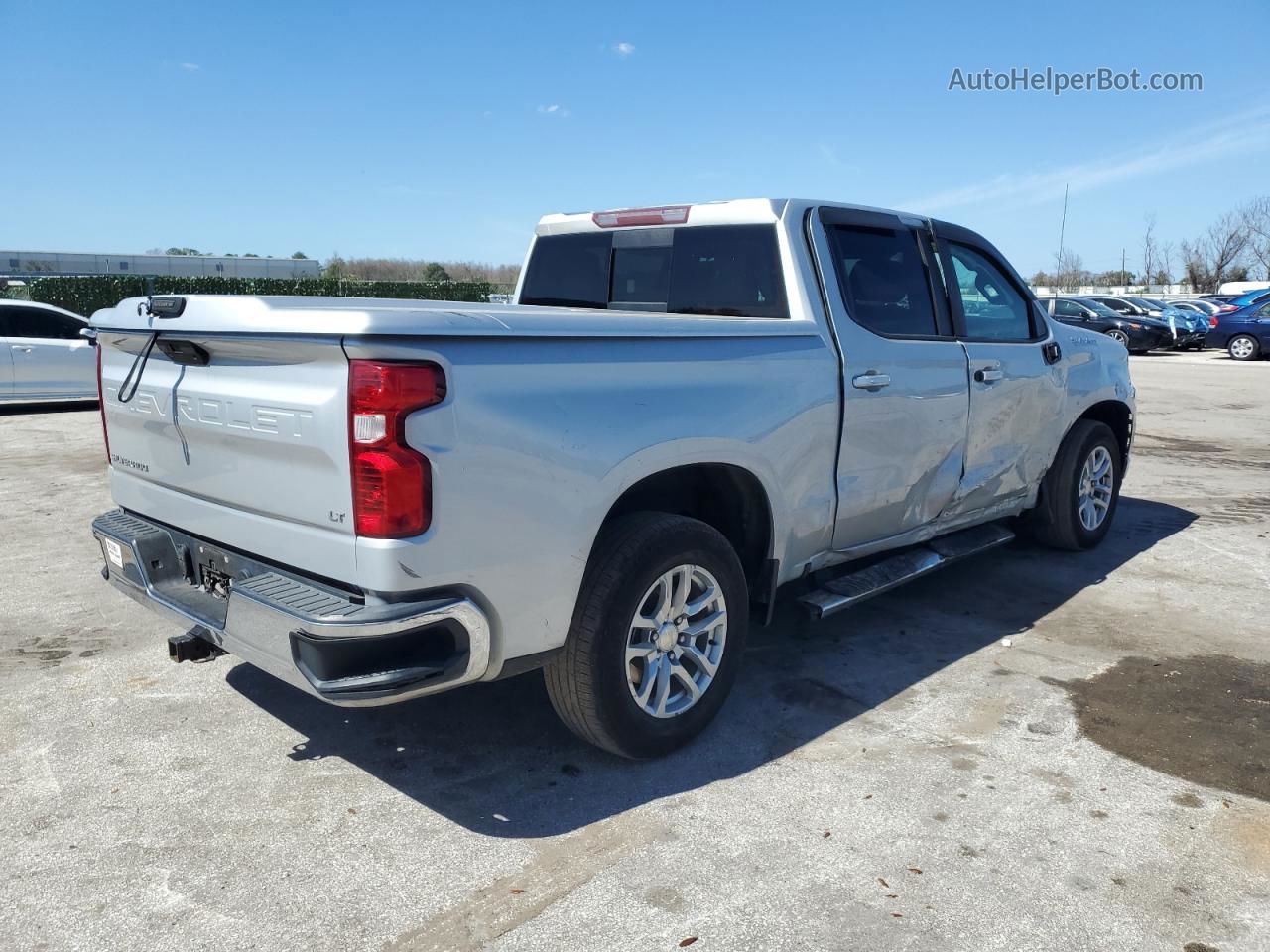 2019 Chevrolet Silverado C1500 Lt Серебряный vin: 1GCPWCED3KZ115880