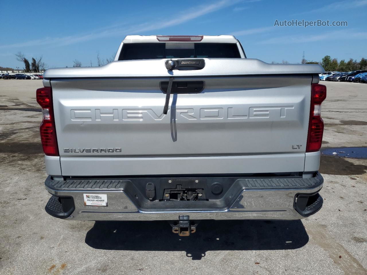 2019 Chevrolet Silverado C1500 Lt Серебряный vin: 1GCPWCED3KZ115880