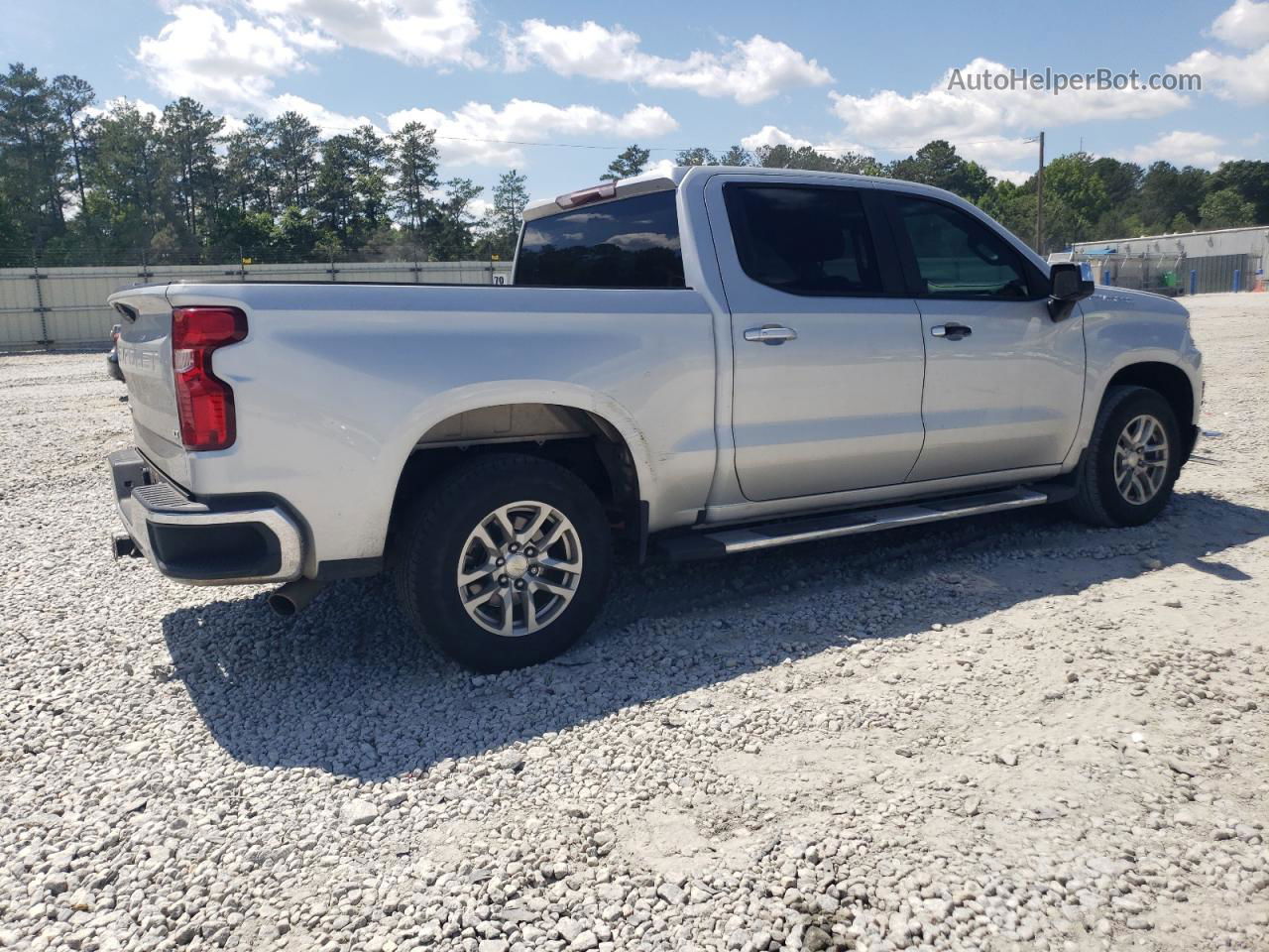 2019 Chevrolet Silverado C1500 Lt Серебряный vin: 1GCPWCED4KZ148547