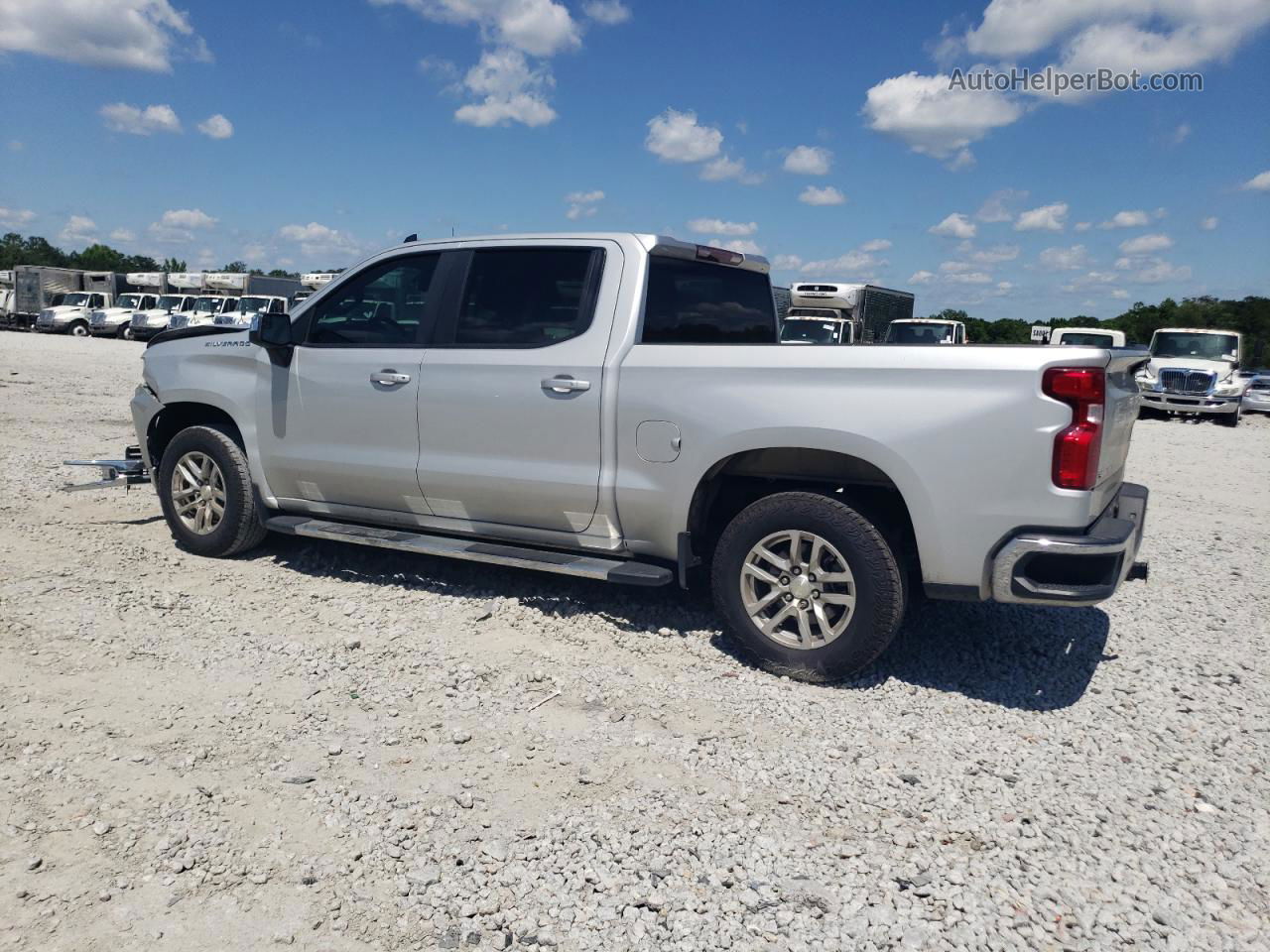 2019 Chevrolet Silverado C1500 Lt Серебряный vin: 1GCPWCED4KZ148547