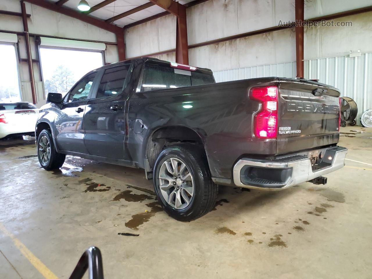 2019 Chevrolet Silverado C1500 Lt Black vin: 1GCPWCED6KZ368594