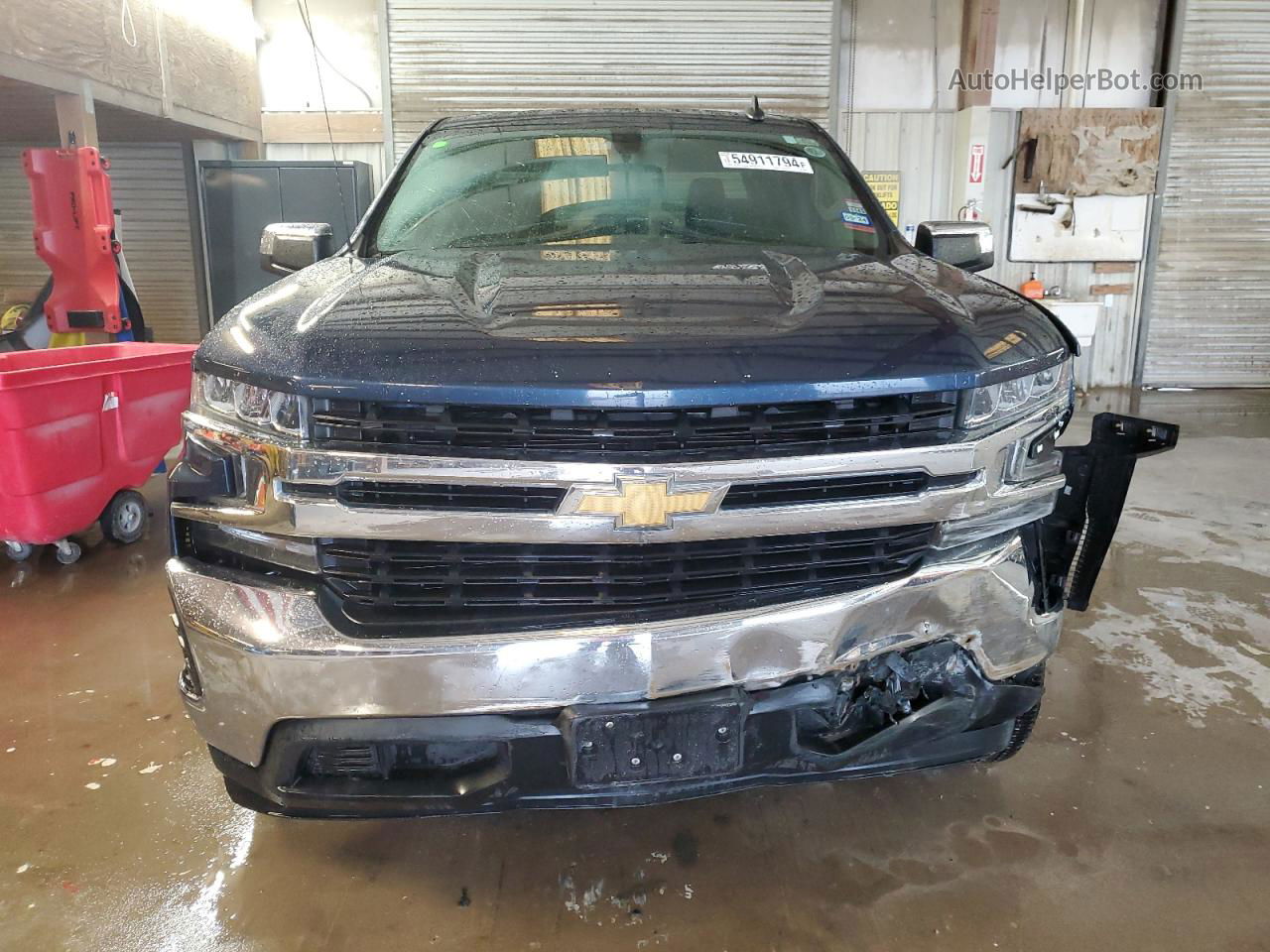 2019 Chevrolet Silverado C1500 Lt Blue vin: 1GCPWCED8KZ195984