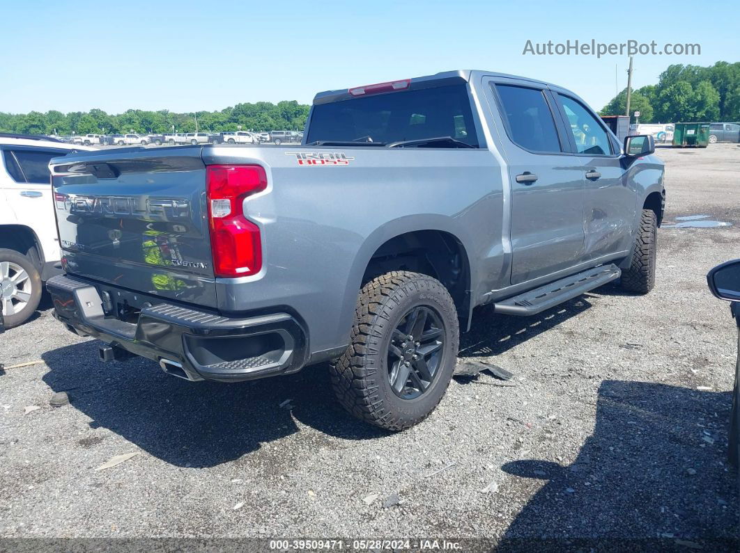 2019 Chevrolet Silverado 1500 Custom Trail Boss Серый vin: 1GCPYCEF0KZ361720