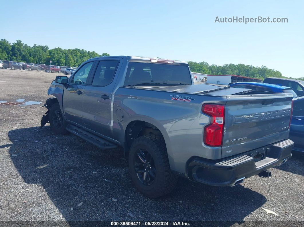 2019 Chevrolet Silverado 1500 Custom Trail Boss Gray vin: 1GCPYCEF0KZ361720