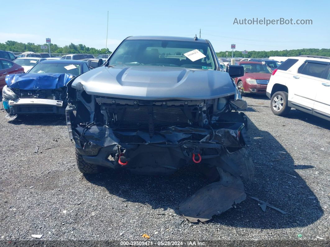 2019 Chevrolet Silverado 1500 Custom Trail Boss Gray vin: 1GCPYCEF0KZ361720