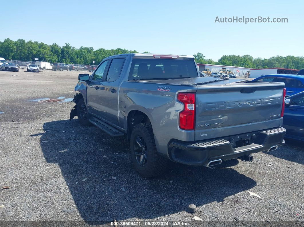 2019 Chevrolet Silverado 1500 Custom Trail Boss Серый vin: 1GCPYCEF0KZ361720