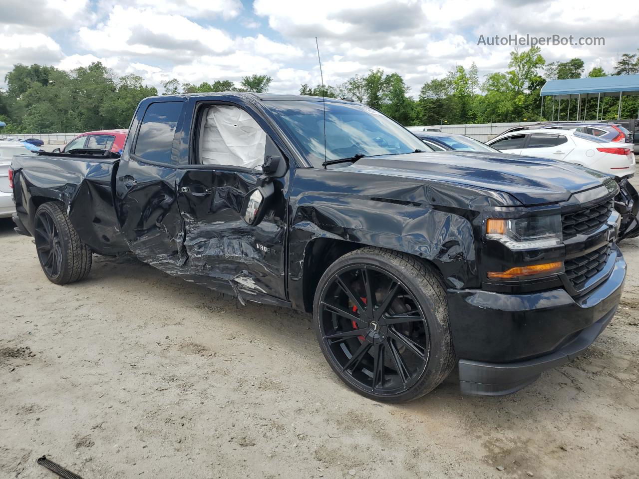 2016 Chevrolet Silverado C1500 Black vin: 1GCRCNEC0GZ270768