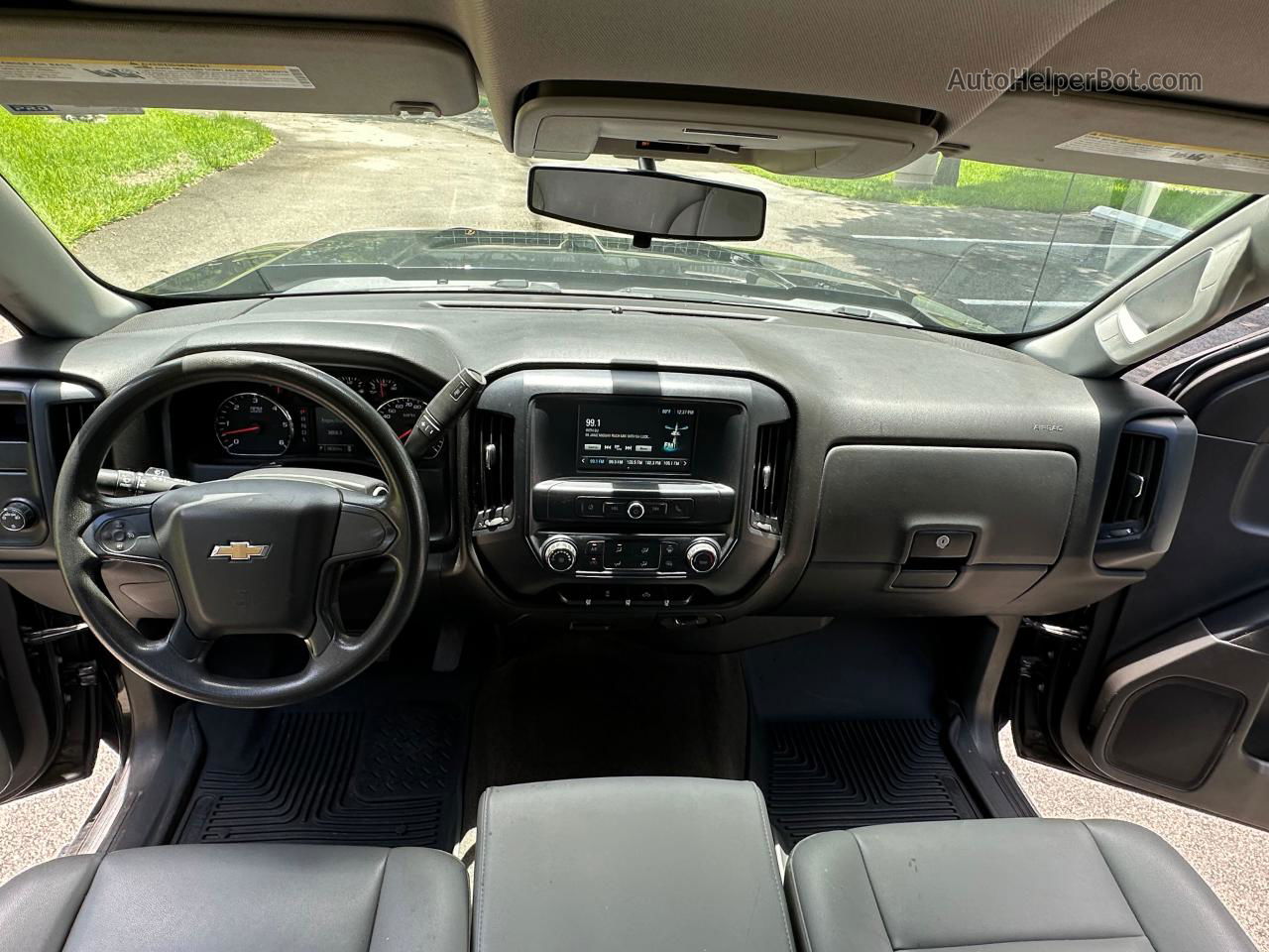 2018 Chevrolet Silverado C1500 Черный vin: 1GCRCNEC0JZ182455