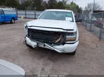 2018 Chevrolet Silverado 1500 Wt White vin: 1GCRCNEC1JZ164806