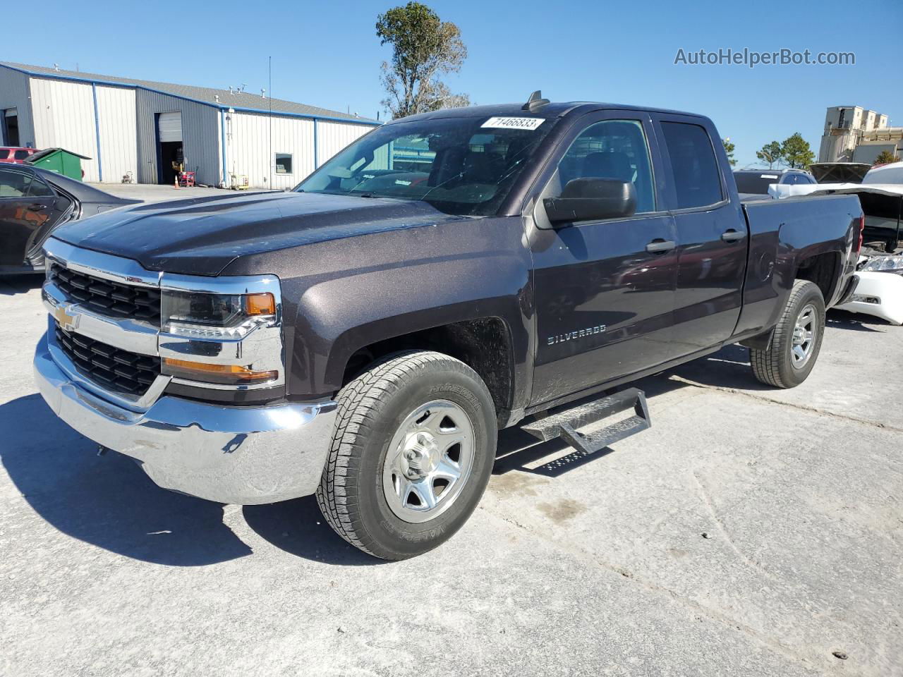 2016 Chevrolet Silverado C1500 Black vin: 1GCRCNECXGZ311231