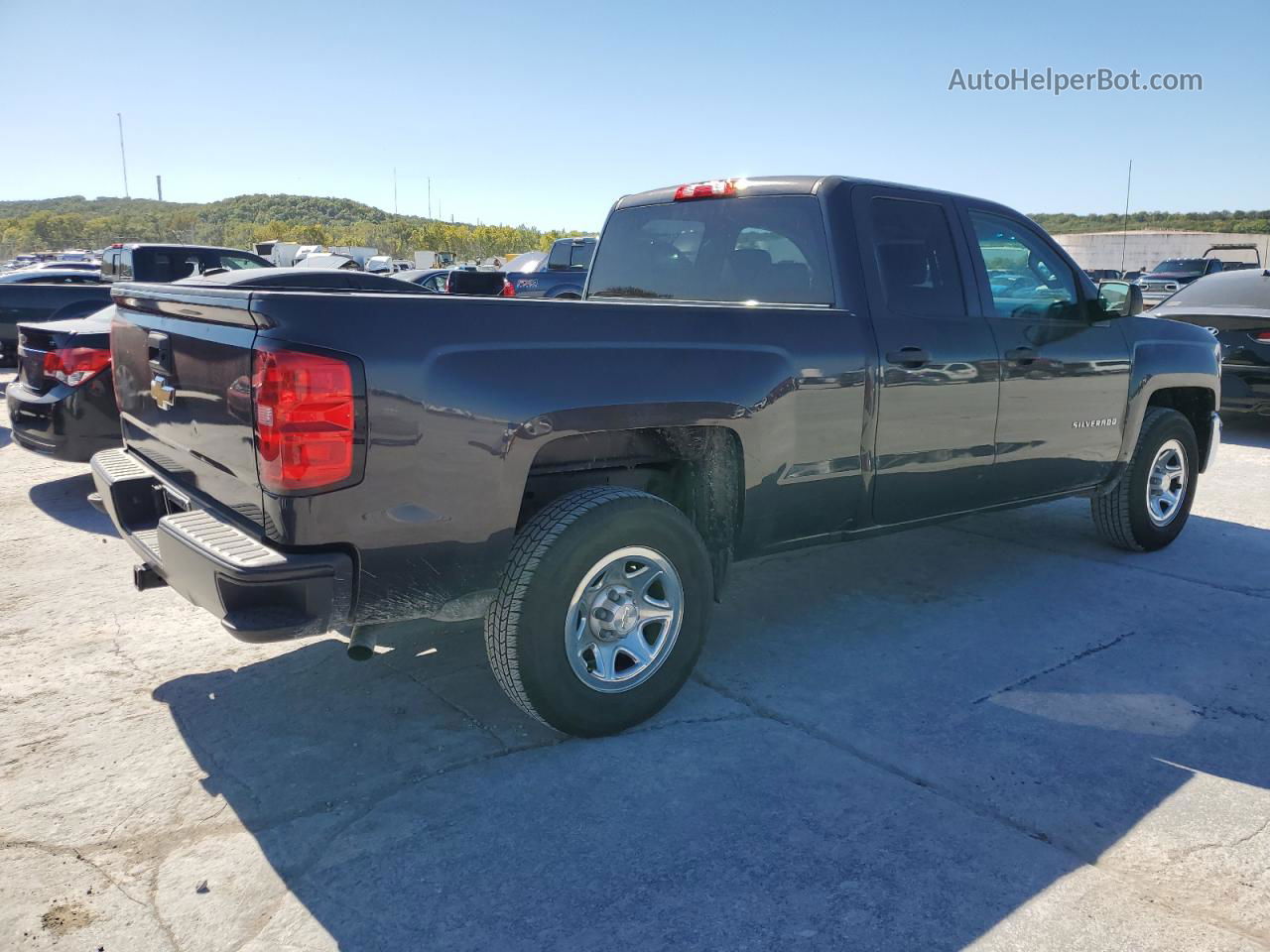 2016 Chevrolet Silverado C1500 Black vin: 1GCRCNECXGZ311231