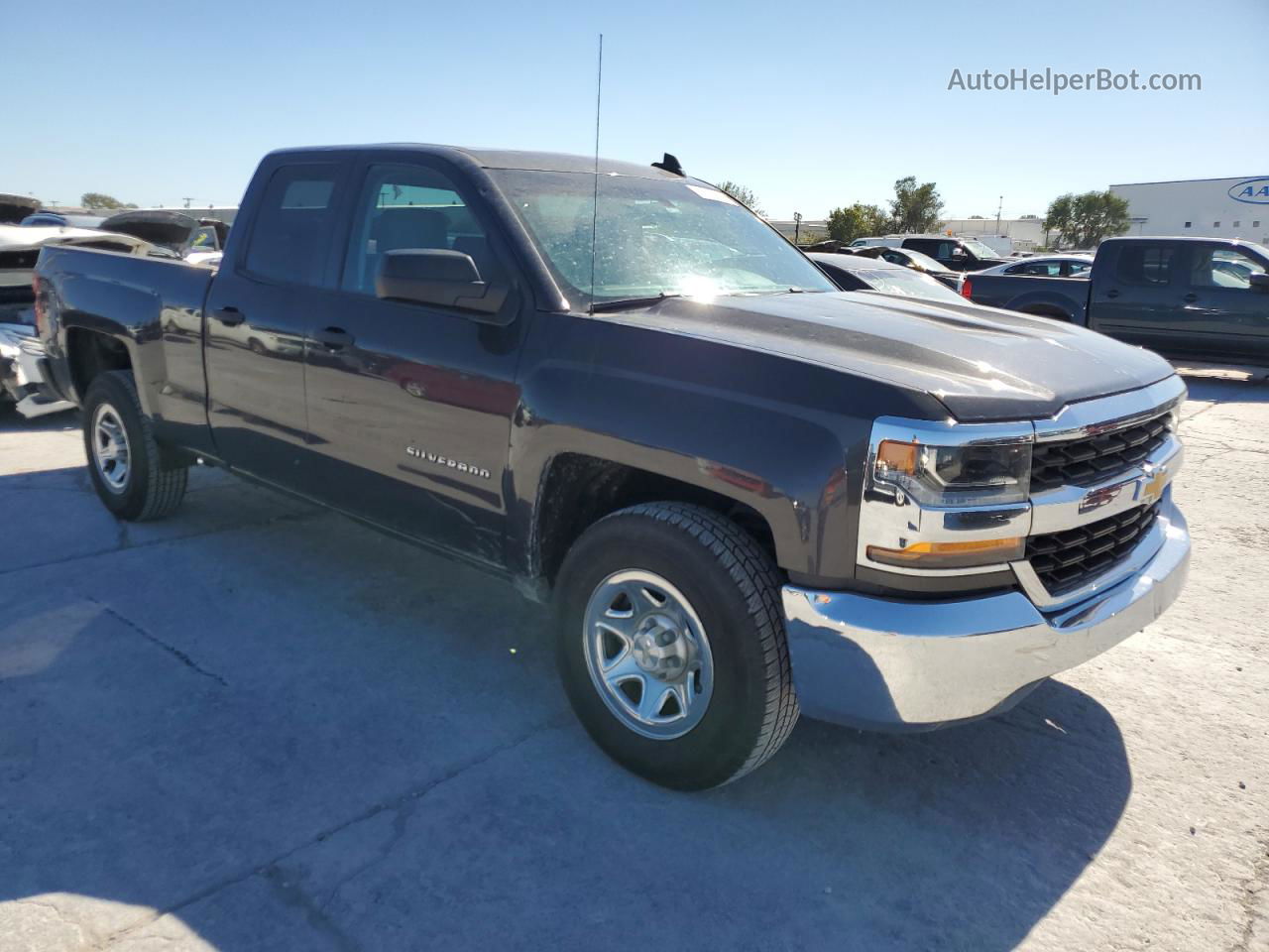 2016 Chevrolet Silverado C1500 Black vin: 1GCRCNECXGZ311231