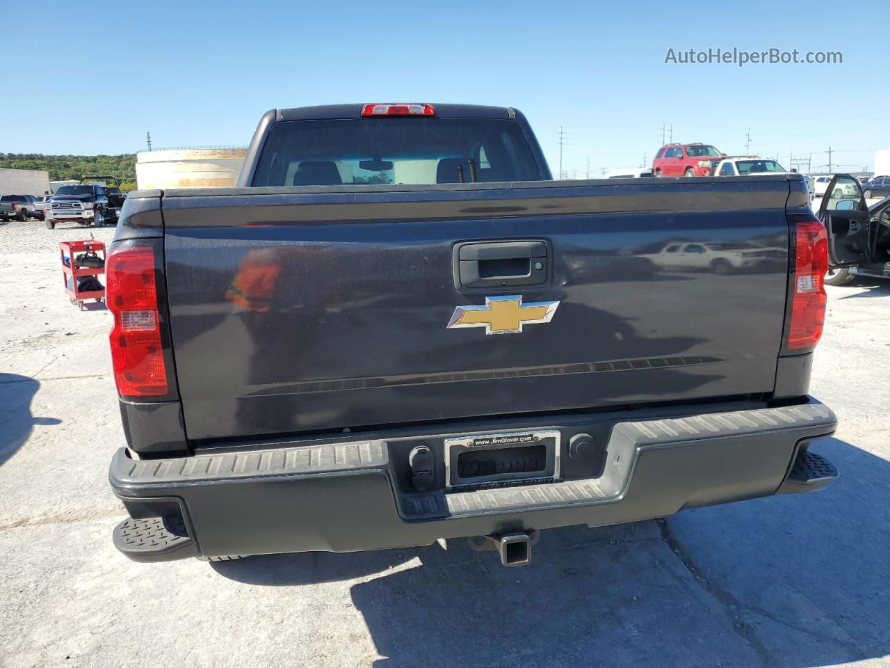 2016 Chevrolet Silverado C1500 Black vin: 1GCRCNECXGZ311231