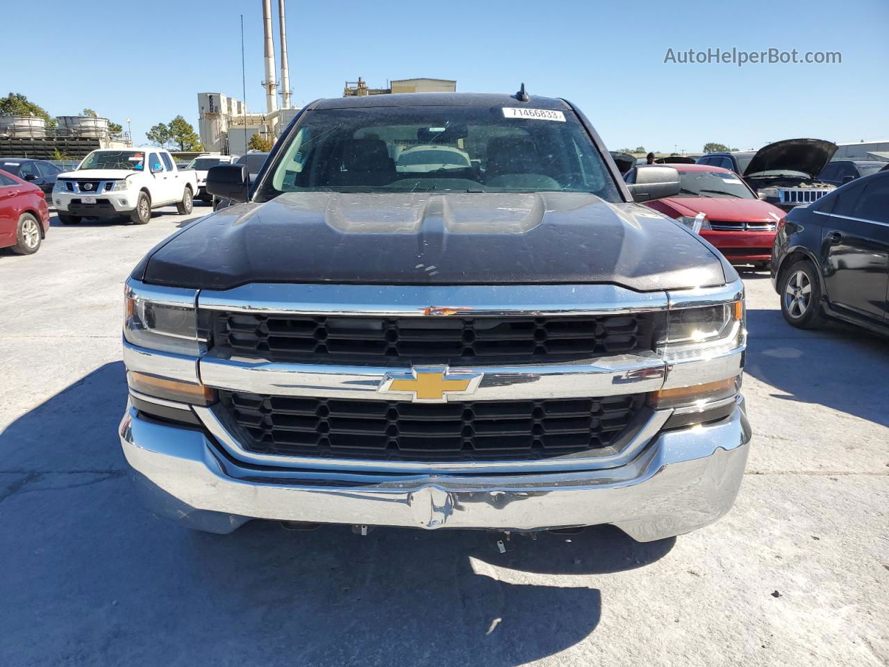 2016 Chevrolet Silverado C1500 Black vin: 1GCRCNECXGZ311231