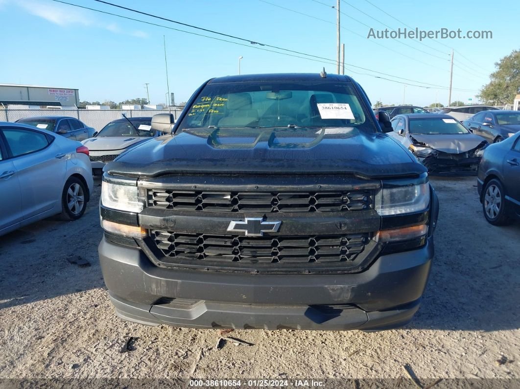 2016 Chevrolet Silverado 1500 Wt Black vin: 1GCRCNEH3GZ245794