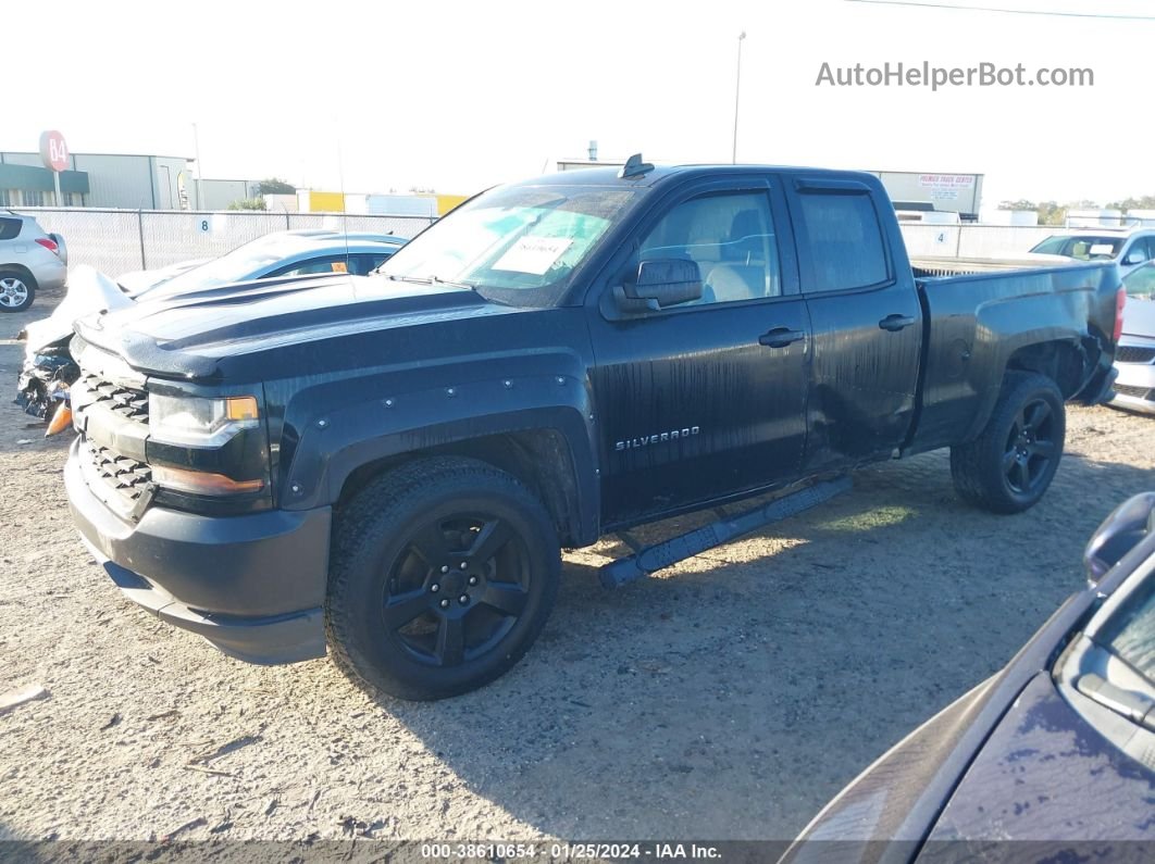 2016 Chevrolet Silverado 1500 Wt Black vin: 1GCRCNEH3GZ245794