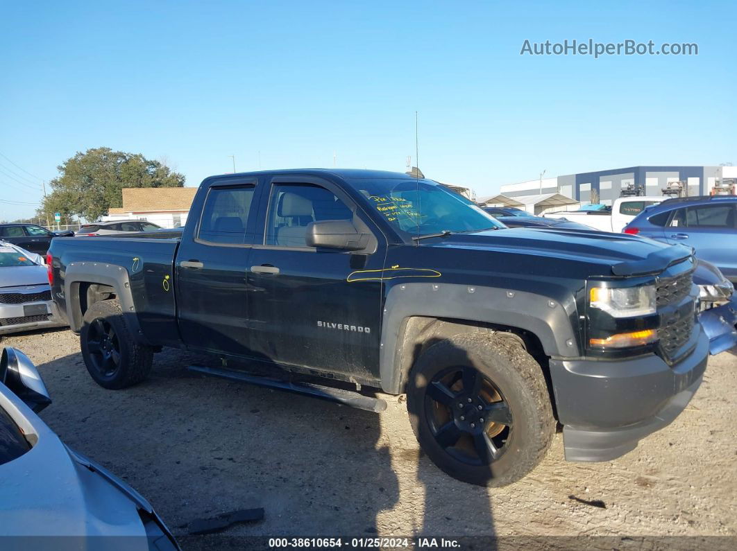 2016 Chevrolet Silverado 1500 Wt Black vin: 1GCRCNEH3GZ245794