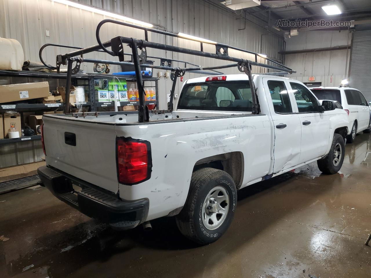 2016 Chevrolet Silverado C1500 White vin: 1GCRCNEH4GZ286693