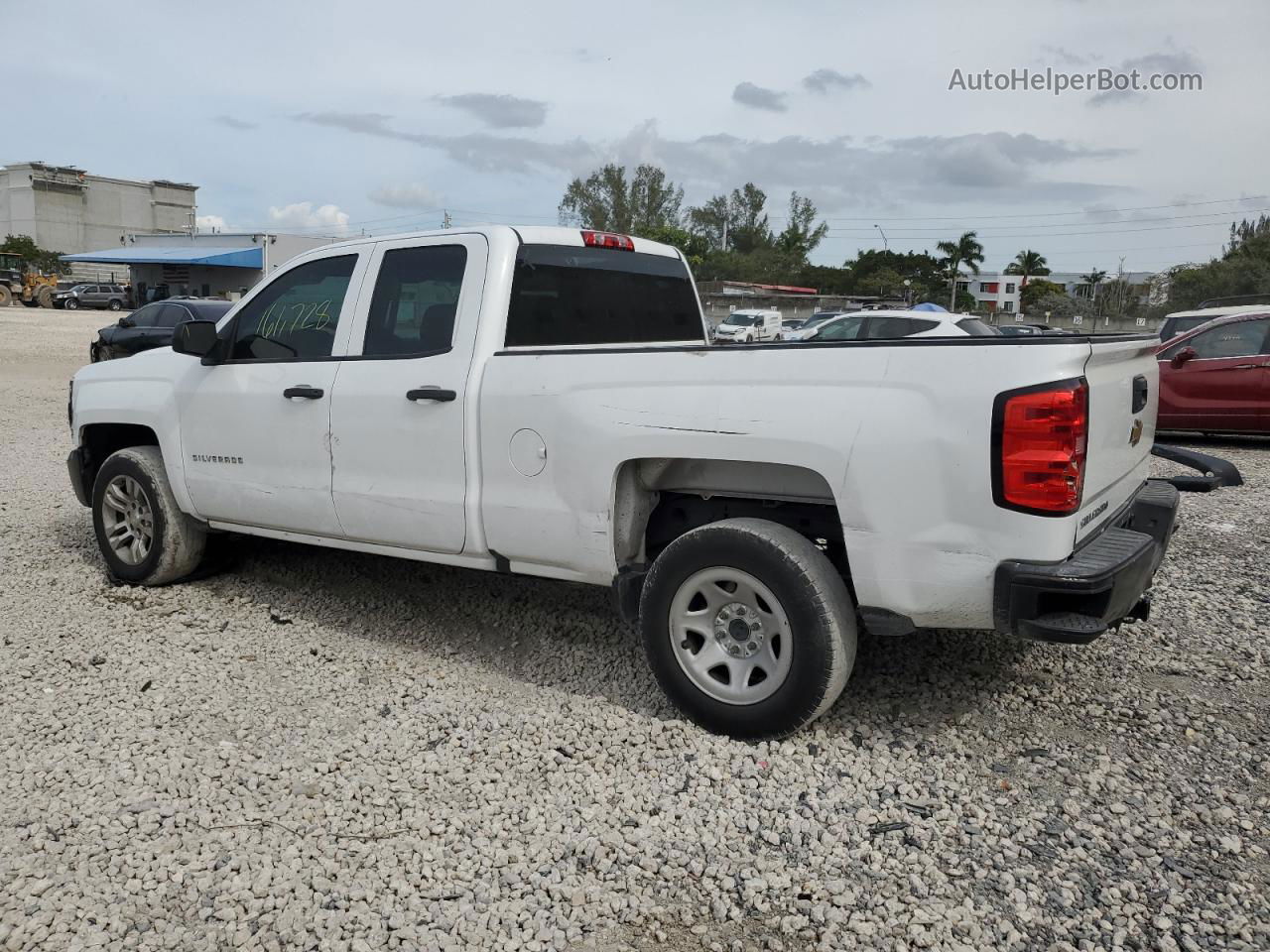 2016 Chevrolet Silverado C1500 White vin: 1GCRCNEH9GZ116801