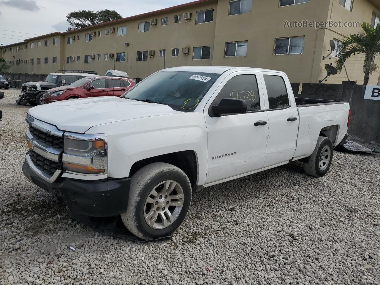 2016 Chevrolet Silverado C1500 White vin: 1GCRCNEH9GZ116801