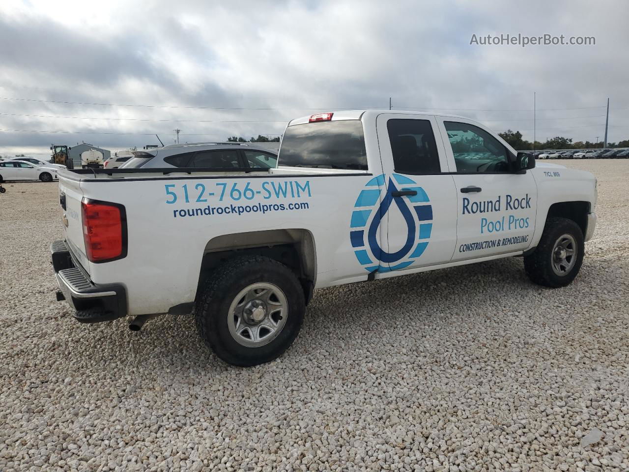 2016 Chevrolet Silverado C1500 White vin: 1GCRCNEHXGZ322399