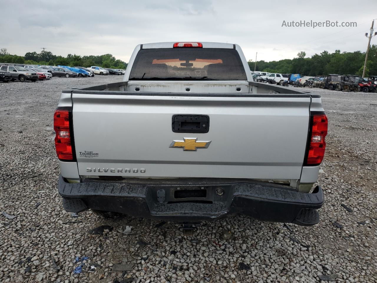 2016 Chevrolet Silverado C1500 Silver vin: 1GCRCNEHXGZ426178