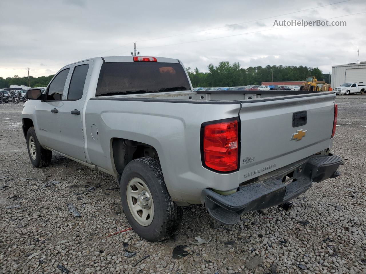 2016 Chevrolet Silverado C1500 Silver vin: 1GCRCNEHXGZ426178