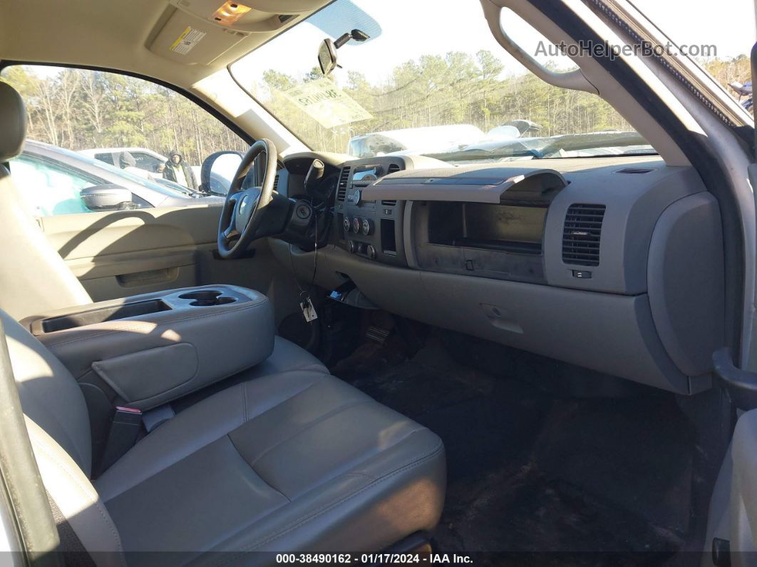 2013 Chevrolet Silverado 1500 Work Truck White vin: 1GCRCPE00DZ115683