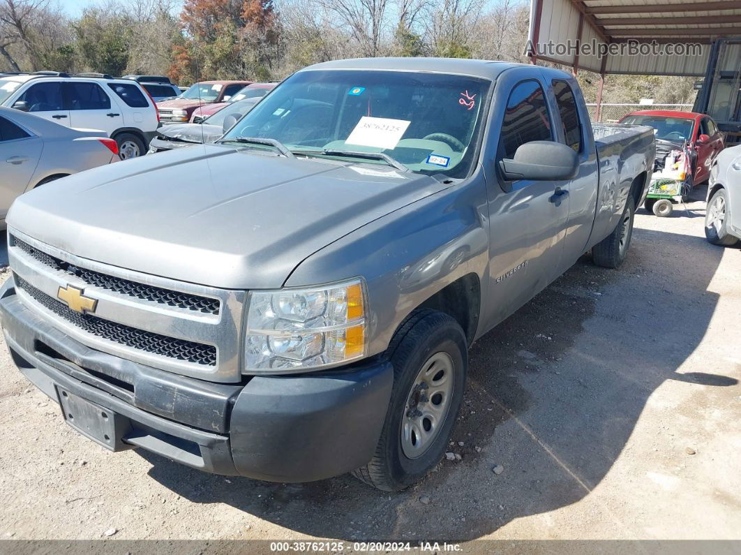 2012 Chevrolet Silverado 1500 Work Truck Gray vin: 1GCRCPE01CZ127498