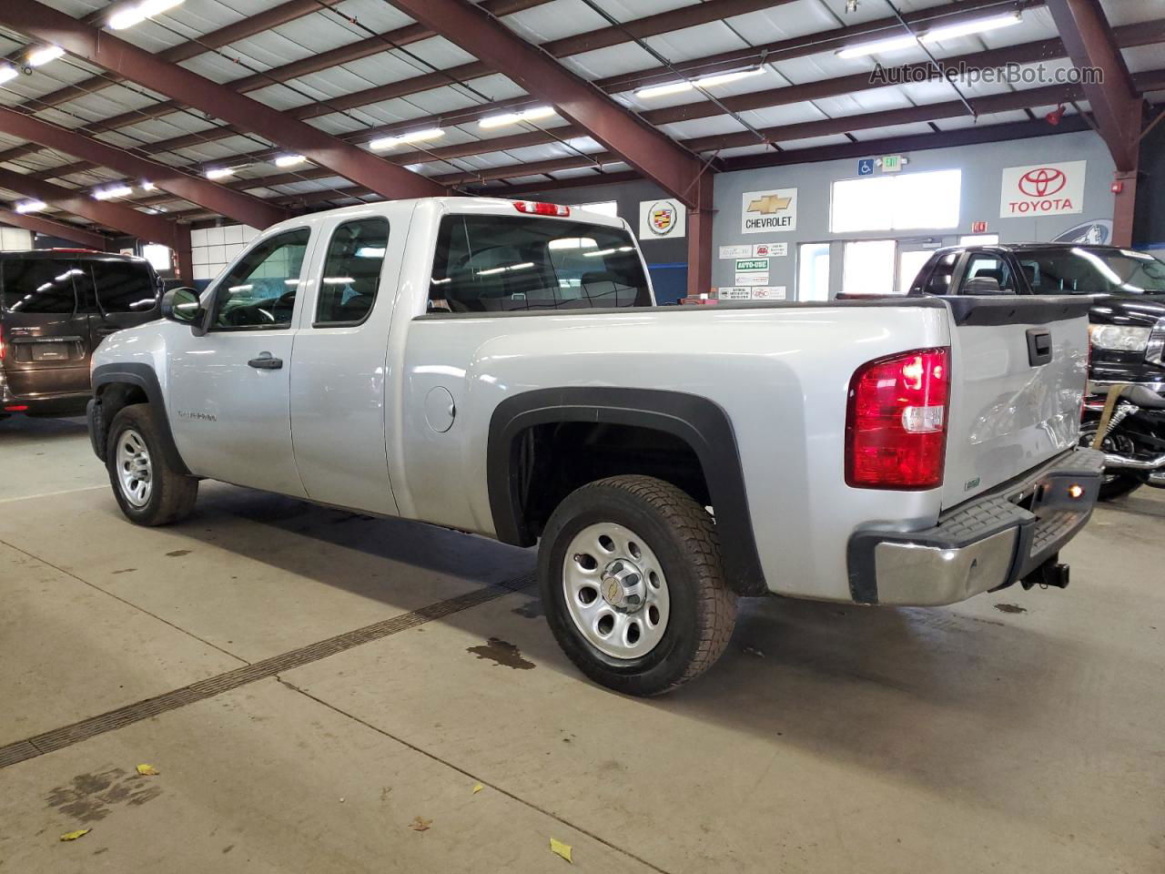 2012 Chevrolet Silverado C1500 Silver vin: 1GCRCPEA5CZ137539