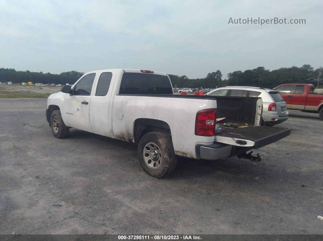 2013 Chevrolet Silverado 1500 Work Truck White vin: 1GCRCPEA7DZ335783