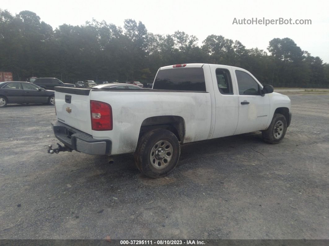 2013 Chevrolet Silverado 1500 Work Truck White vin: 1GCRCPEA7DZ335783