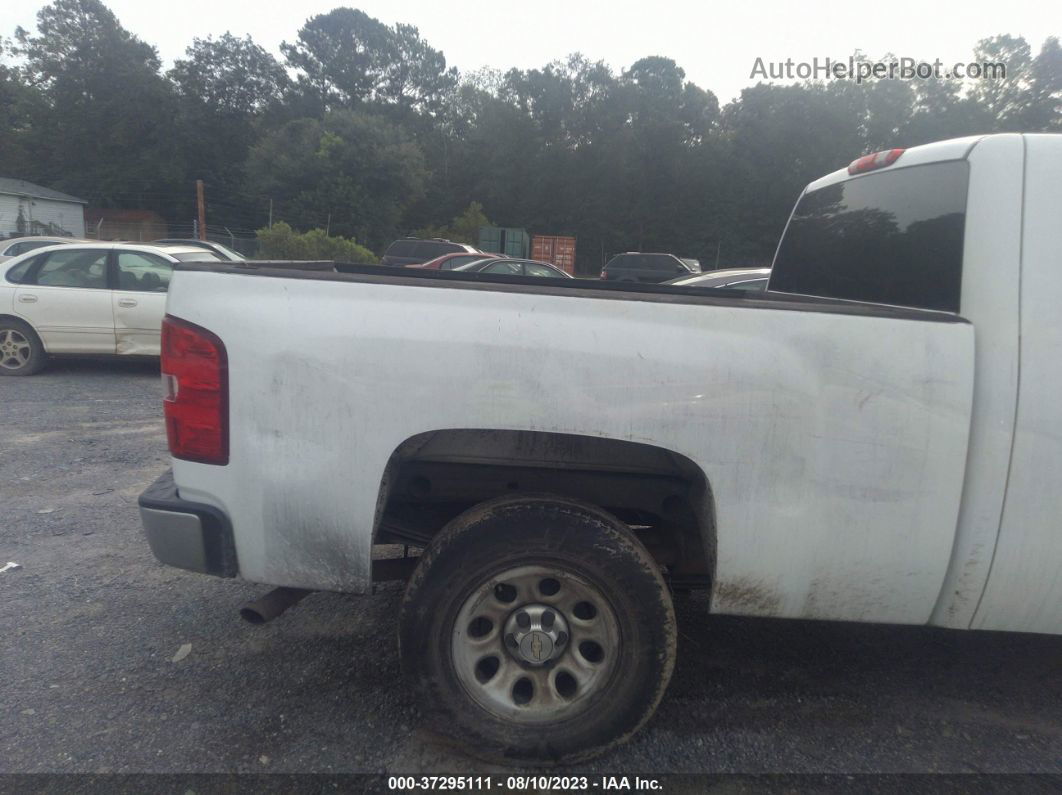 2013 Chevrolet Silverado 1500 Work Truck White vin: 1GCRCPEA7DZ335783