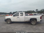 2013 Chevrolet Silverado 1500 Work Truck White vin: 1GCRCPEA7DZ335783