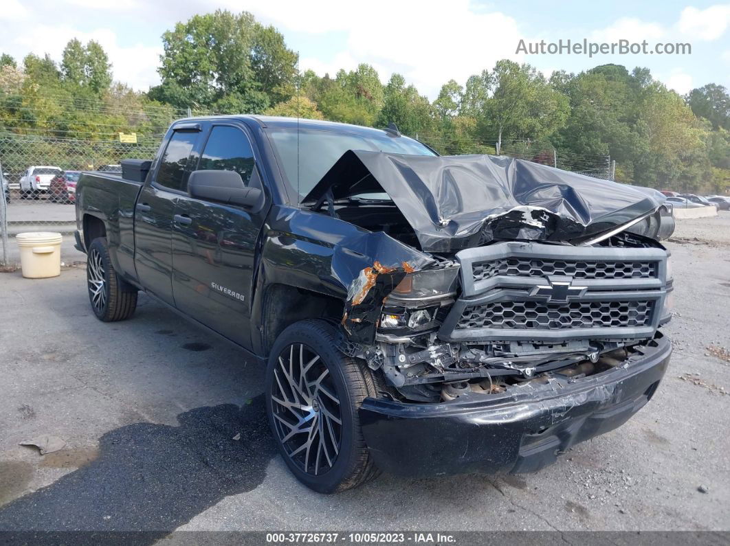 2015 Chevrolet Silverado 1500 Work Truck Black vin: 1GCRCPEC5FZ297930