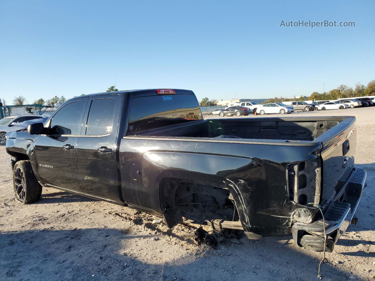 2016 Chevrolet Silverado C1500 Custom Black vin: 1GCRCPEC7GZ354324