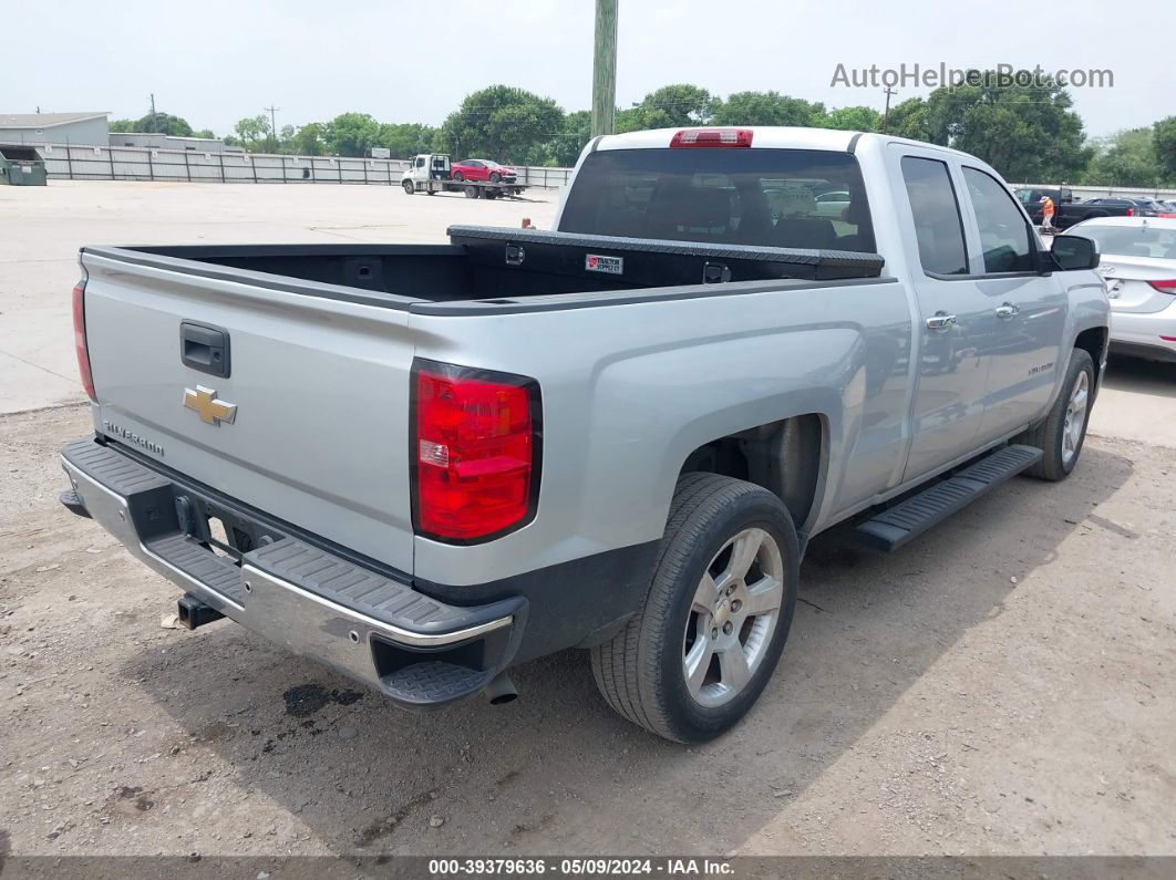 2015 Chevrolet Silverado 1500 Ls Silver vin: 1GCRCPEC9FZ289040