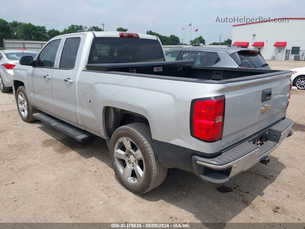 2015 Chevrolet Silverado 1500 Ls Silver vin: 1GCRCPEC9FZ289040