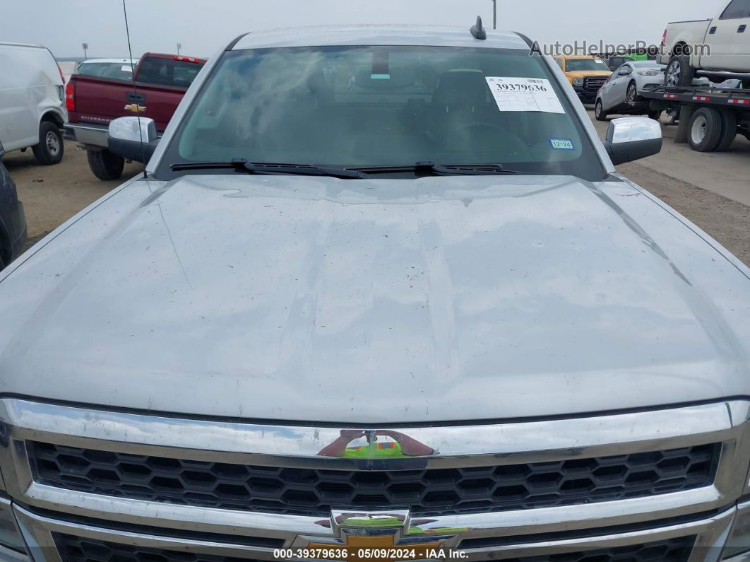 2015 Chevrolet Silverado 1500 Ls Silver vin: 1GCRCPEC9FZ289040