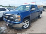 2015 Chevrolet Silverado 1500 Ls Blue vin: 1GCRCPECXFZ447515