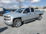 2016 Chevrolet Silverado C1500 Custom Silver vin: 1GCRCPEH0GZ388441