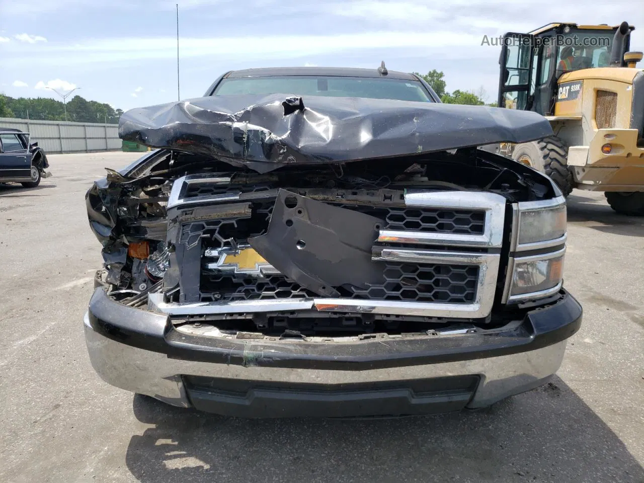 2015 Chevrolet Silverado C1500 Black vin: 1GCRCPEH2FZ334184