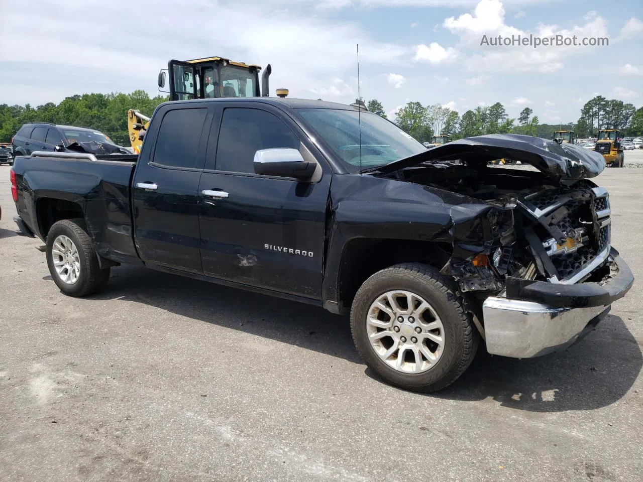 2015 Chevrolet Silverado C1500 Black vin: 1GCRCPEH2FZ334184