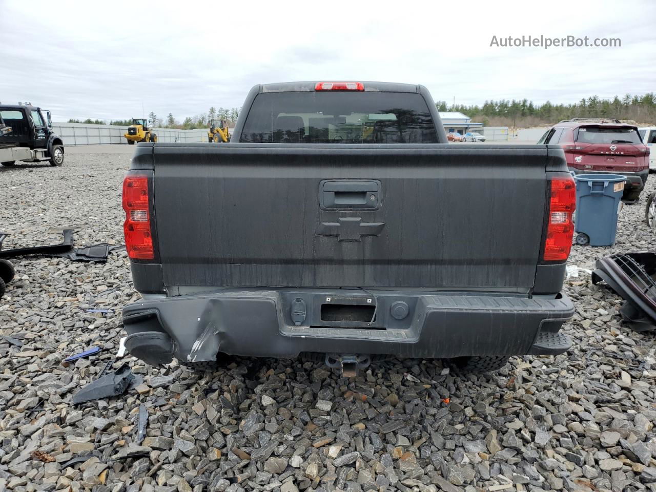 2015 Chevrolet Silverado C1500 Black vin: 1GCRCPEH8FZ270250