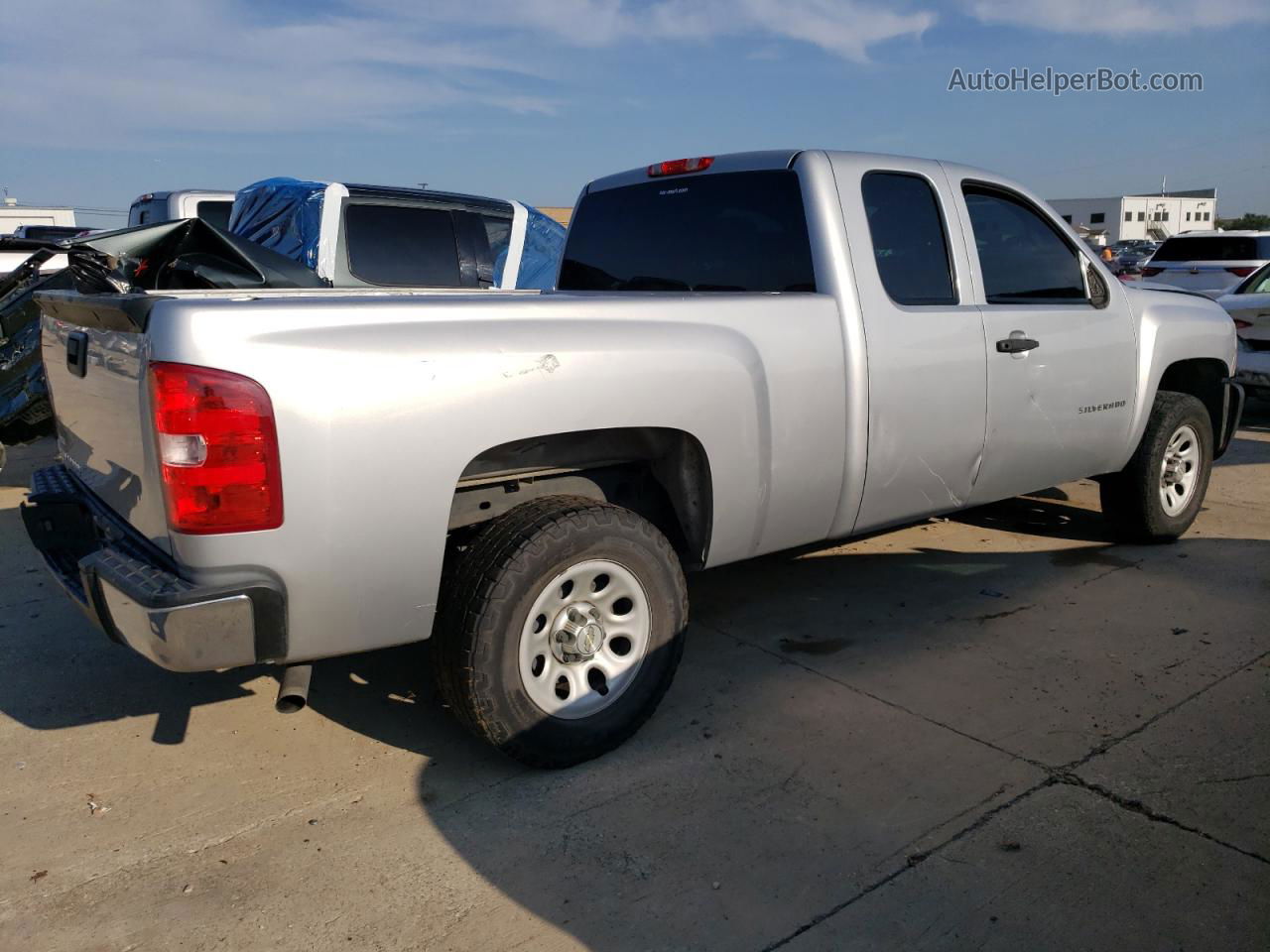 2012 Chevrolet Silverado C1500 Silver vin: 1GCRCPEX0CZ157914