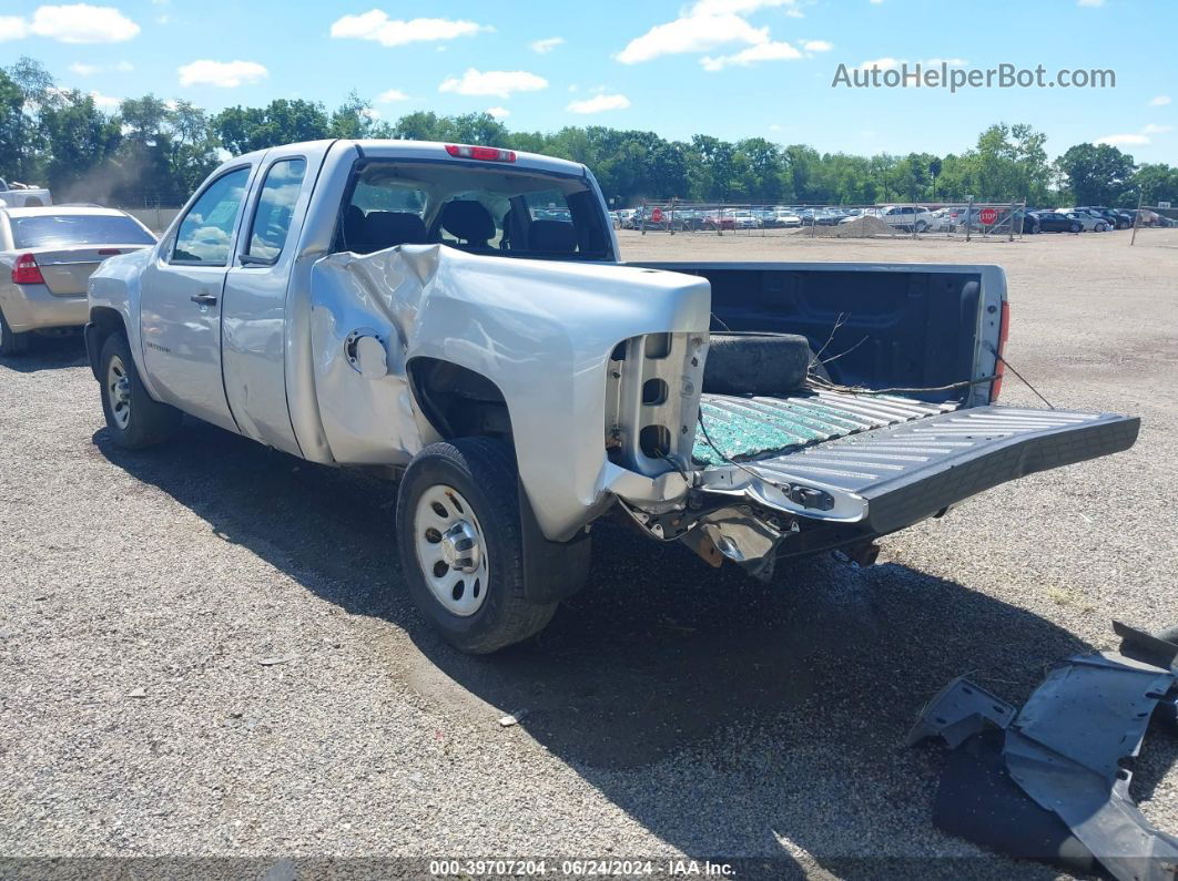 2012 Chevrolet Silverado 1500 Work Truck Silver vin: 1GCRCPEX6CZ130300