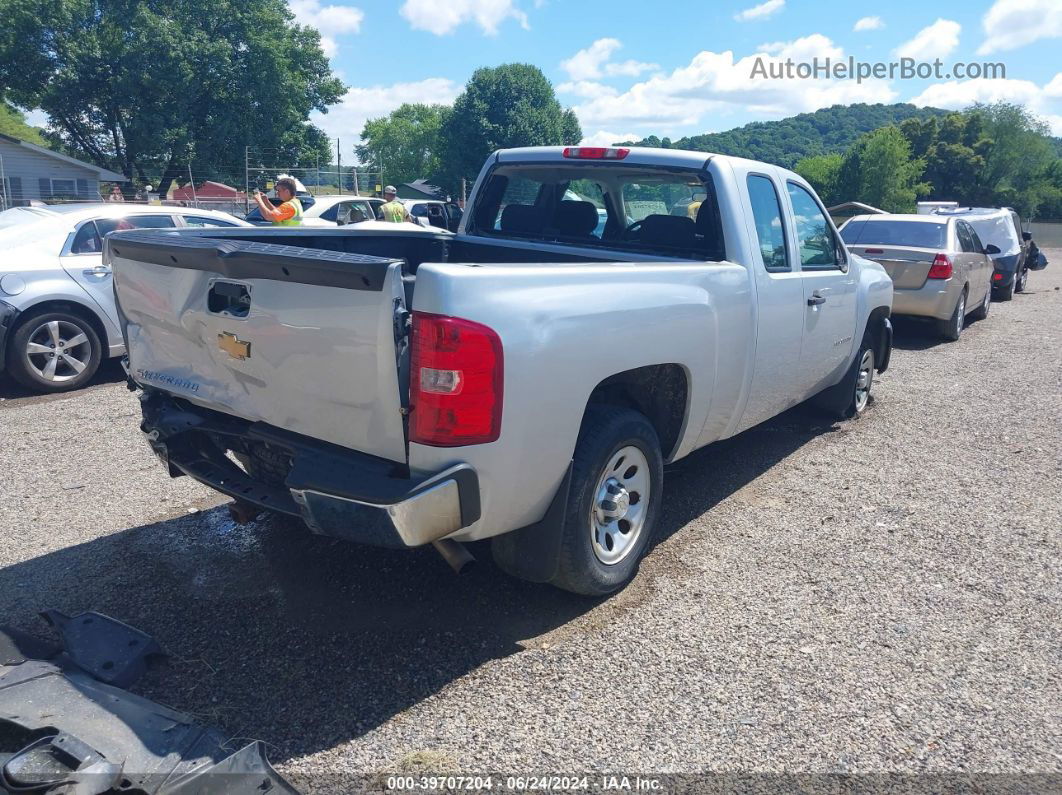 2012 Chevrolet Silverado 1500 Work Truck Silver vin: 1GCRCPEX6CZ130300